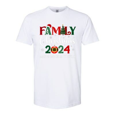 Family Christmas 2024 Matching Outfit Xmas Squad Santa Group Softstyle CVC T-Shirt