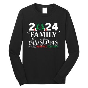 Family Christmas 2024 Making Memories Together Long Sleeve Shirt