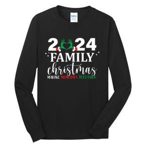 Family Christmas 2024 Making Memories Together Tall Long Sleeve T-Shirt