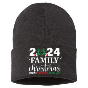 Family Christmas 2024 Making Memories Together Sustainable Knit Beanie