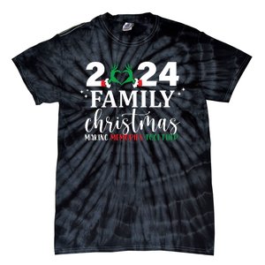 Family Christmas 2024 Making Memories Together Tie-Dye T-Shirt