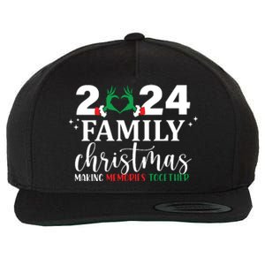 Family Christmas 2024 Making Memories Together Wool Snapback Cap