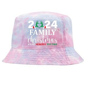 Family Christmas 2024 Making Memories Together Tie-Dyed Bucket Hat