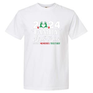 Family Christmas 2024 Making Memories Together Garment-Dyed Heavyweight T-Shirt