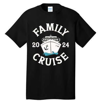 Family Cruise 2024 Cruise Family Matching Group Squad 2024 Tall T-Shirt