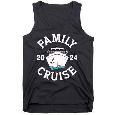 Family Cruise 2024 Cruise Family Matching Group Squad 2024 Tank Top