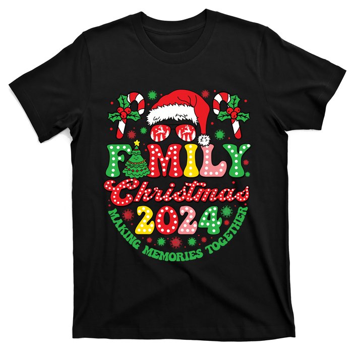 Family Christmas 2024 Christmas Squad Xmas Matching Pajamas T-Shirt