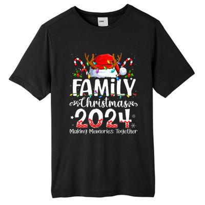 Family Christmas 2024 Matching Squad Santa Elf Funny Xmas Tall Fusion ChromaSoft Performance T-Shirt