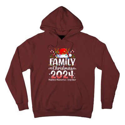 Family Christmas 2024 Matching Squad Santa Elf Funny Xmas Hoodie