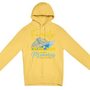 Family Cruise 2024 Sailing Cruising Vacation 2024 Premium Pullover Hoodie