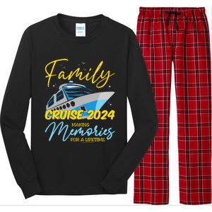 Family Cruise 2024 Sailing Cruising Vacation 2024 Long Sleeve Pajama Set