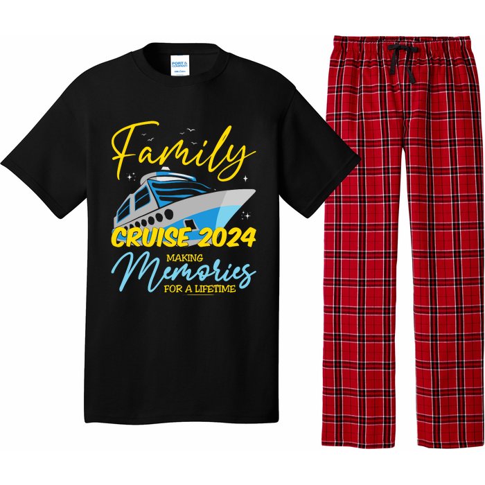 Family Cruise 2024 Sailing Cruising Vacation 2024 Pajama Set