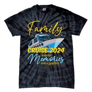 Family Cruise 2024 Sailing Cruising Vacation 2024 Tie-Dye T-Shirt