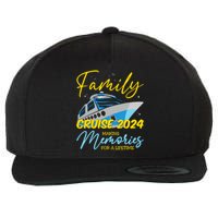 Family Cruise 2024 Sailing Cruising Vacation 2024 Wool Snapback Cap