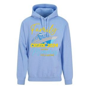 Family Cruise 2024 Sailing Cruising Vacation 2024 Unisex Surf Hoodie