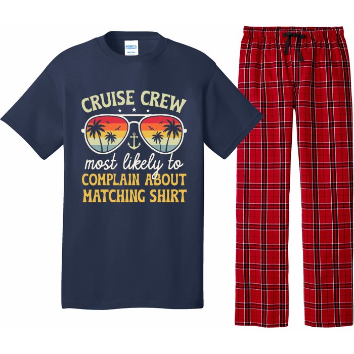 Family Cruise 2024 Most Likely To Complain About Matching Pajama Set