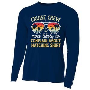 Family Cruise 2024 Most Likely To Complain About Matching Cooling Performance Long Sleeve Crew