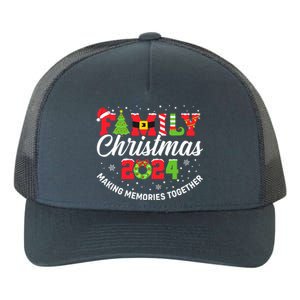 Family Christmas 2024 Matching Outfit Xmas Squad Santa Group Yupoong Adult 5-Panel Trucker Hat