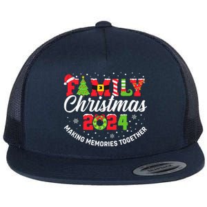 Family Christmas 2024 Matching Outfit Xmas Squad Santa Group Flat Bill Trucker Hat