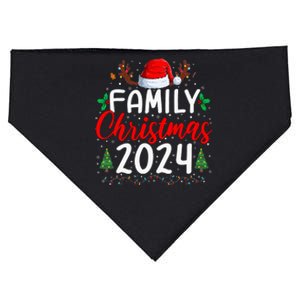 Family Christmas 2024 Matching Family Christmas Xmas Squad USA-Made Doggie Bandana