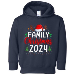 Family Christmas 2024 Matching Family Christmas Xmas Squad Toddler Hoodie