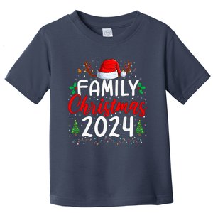 Family Christmas 2024 Matching Family Christmas Xmas Squad Toddler T-Shirt