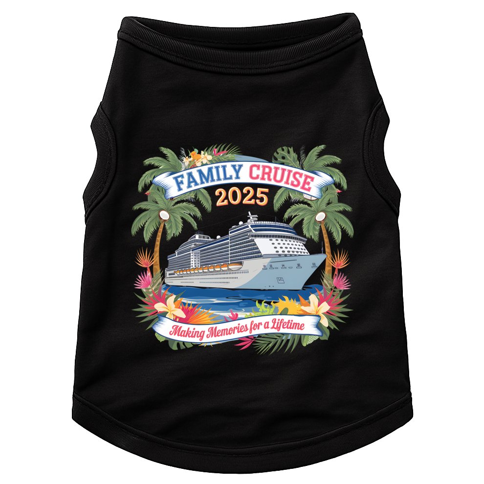 Family Cruise 2025 Vacation Trip Family Matching Cruise Ship Gift Doggie Tank