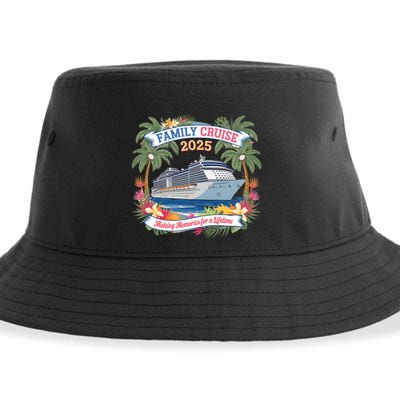Family Cruise 2025 Vacation Trip Family Matching Cruise Ship Gift Sustainable Bucket Hat