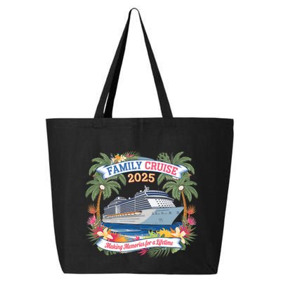 Family Cruise 2025 Vacation Trip Family Matching Cruise Ship Gift 25L Jumbo Tote
