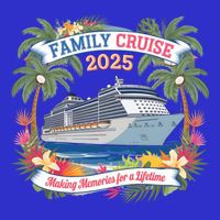 Family Cruise 2025 Vacation Trip Family Matching Cruise Ship Gift Button