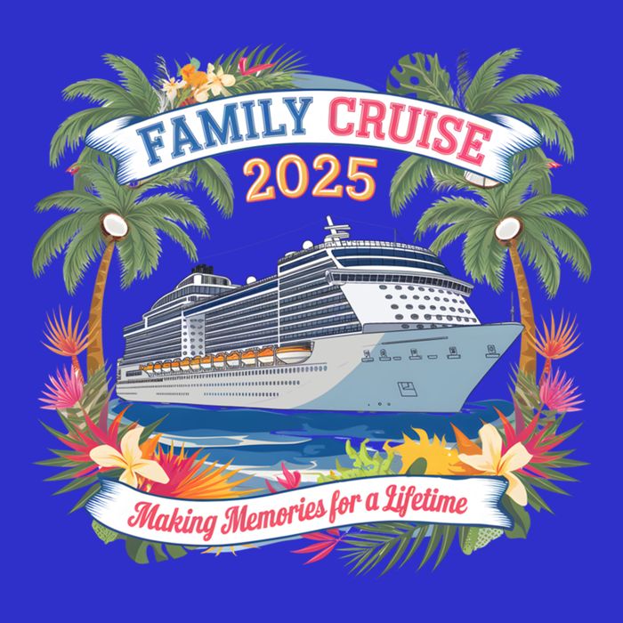 Family Cruise 2025 Vacation Trip Family Matching Cruise Ship Gift Button