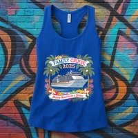Family Cruise 2025 Vacation Trip Family Matching Cruise Ship Gift Womens Tank Top