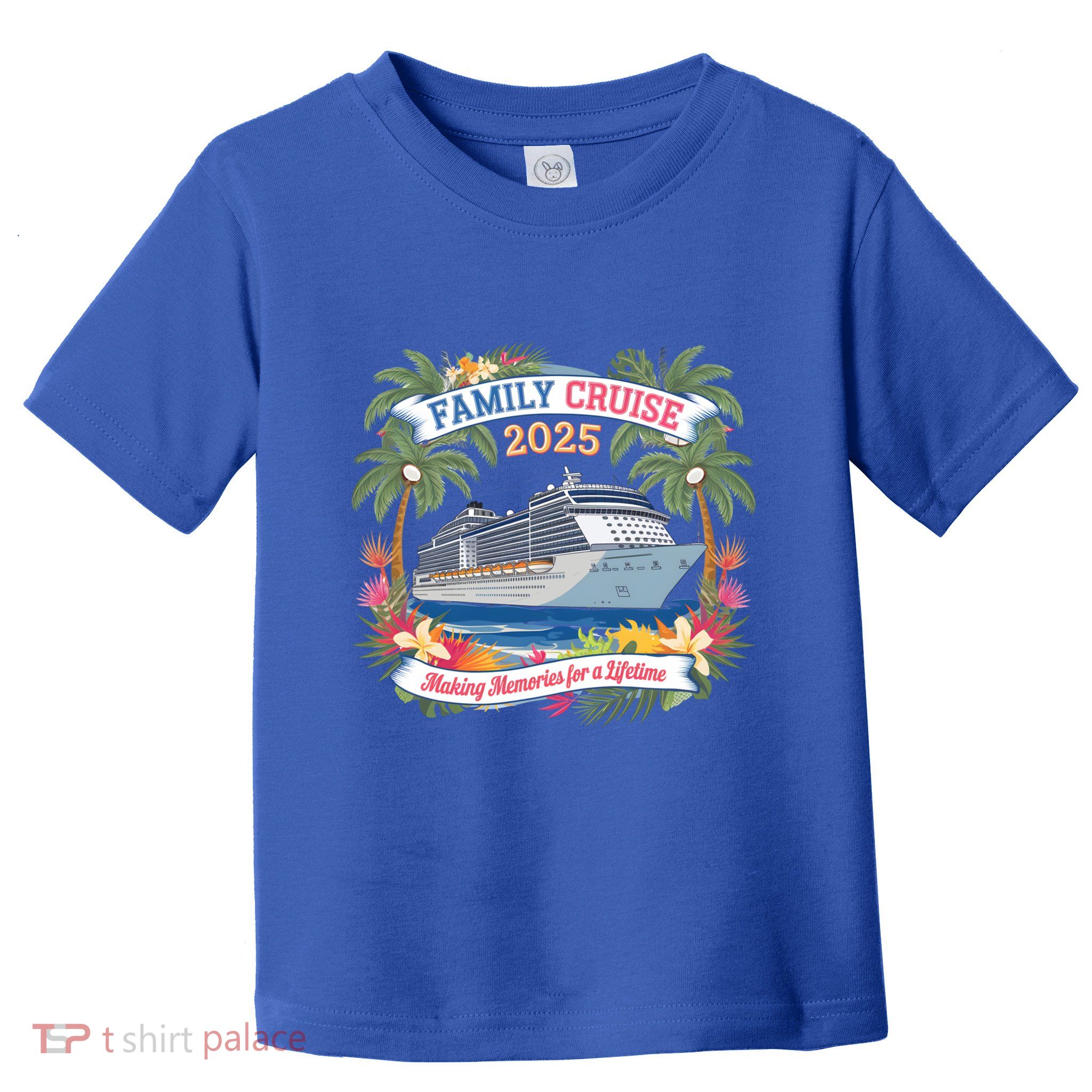 Family Cruise 2025 Vacation Trip Family Matching Cruise Ship Gift Toddler T-Shirt