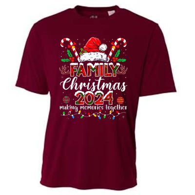 Family Christmas 2024 Matching Squad Santa Elf Funny Xmas Cooling Performance Crew T-Shirt