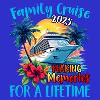 Family Cruise 2025 Vacation Trip Family Matching Cruise Ship Gift 16 in Basic Backpack