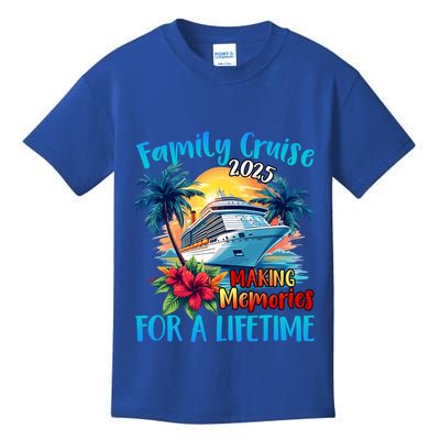 Family Cruise 2025 Vacation Trip Family Matching Cruise Ship Gift Kids T-Shirt