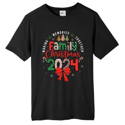 Family Christmas 2024 Matching Xmas Making Memories Together Tall Fusion ChromaSoft Performance T-Shirt