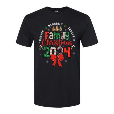 Family Christmas 2024 Matching Xmas Making Memories Together Softstyle CVC T-Shirt