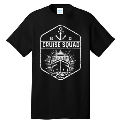 Family Cruise 2024 Matching Family Group Cruise Squad Set Tall T-Shirt