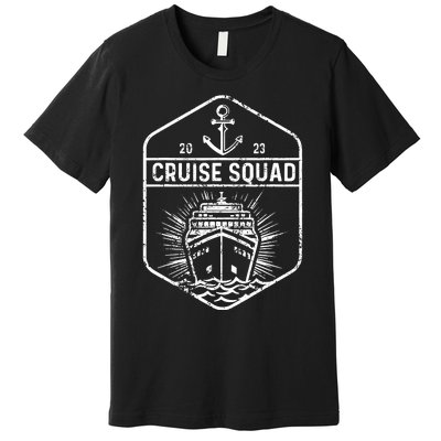 Family Cruise 2024 Matching Family Group Cruise Squad Set Premium T-Shirt