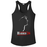 Funny Cat 2024 President Kamala Harris Cat Ladies For Kamala Gift Ladies PosiCharge Competitor Racerback Tank