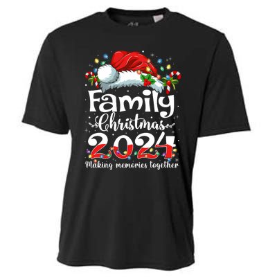 Family Christmas 2024 Matching Squad Santa Elf Funny Xmas Cooling Performance Crew T-Shirt