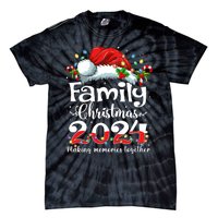 Family Christmas 2024 Matching Squad Santa Elf Funny Xmas Tie-Dye T-Shirt