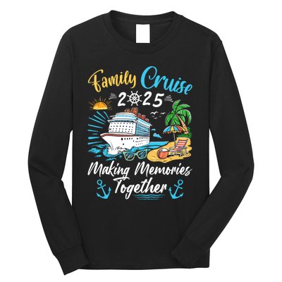 Family Cruise 2025 Family Matching Cruise Vacation Party Long Sleeve Shirt