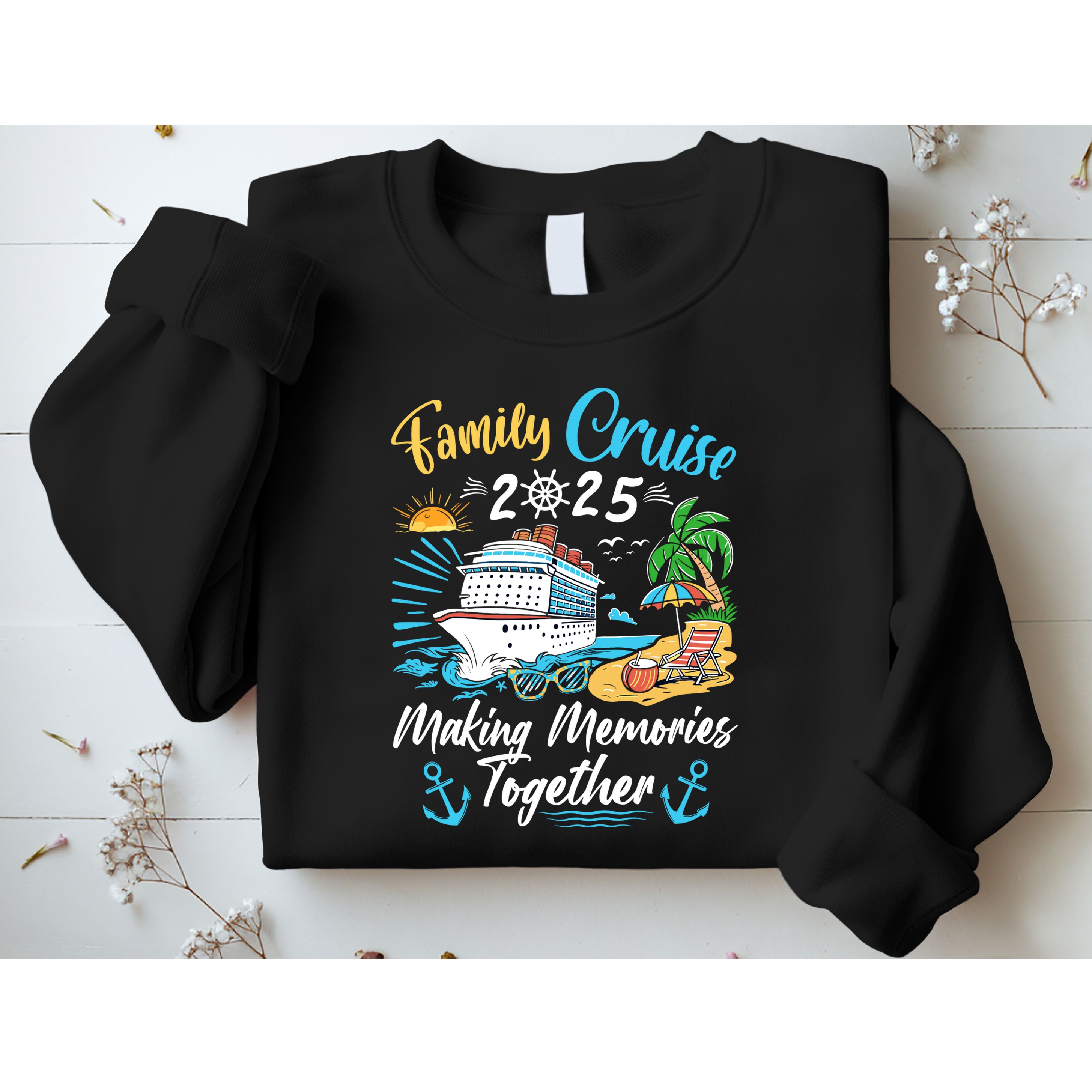 Family Cruise 2025 Family Matching Cruise Vacation Party Sweatshirt