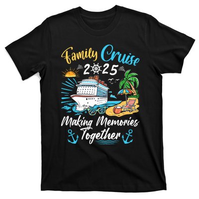 Family Cruise 2025 Family Matching Cruise Vacation Party T-Shirt