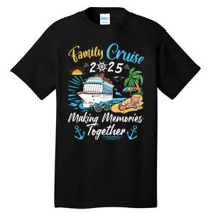 Family Cruise 2025 Family Matching Cruise Vacation Party Tall T-Shirt