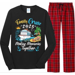 Family Cruise 2025 Family Matching Cruise Vacation Party Long Sleeve Pajama Set