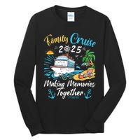 Family Cruise 2025 Family Matching Cruise Vacation Party Tall Long Sleeve T-Shirt