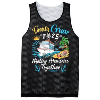 Family Cruise 2025 Family Matching Cruise Vacation Party Mesh Reversible Basketball Jersey Tank